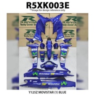 Body Cover Set Rapido Y125Z Yamaha Movistar Blue (1) Y125 125Z ENEOS GP 46 Your Heart Motor Accessor