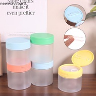 [neve-t] 1pcs 250/300/350ml Makeup Remover Cotton Cream Jar Lid Body Lotion Scrub Jar Cosmetic Conta