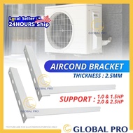 2 PCS Aircon Bracket Wall Mounted Air Conditioner Outdoor Inverter Support 1-1.5 HP Aircond Outdoor Bracket Stand
