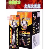 A7TC B7TC D8TC 110/125 Pedal Curved Beam Riding Motorcycle Torch Iridium Spark Plug