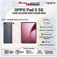 [C/C] OPPO PAD 5 (5G) [8GB RAM 256GB ROM] - Original OPPO Malaysia