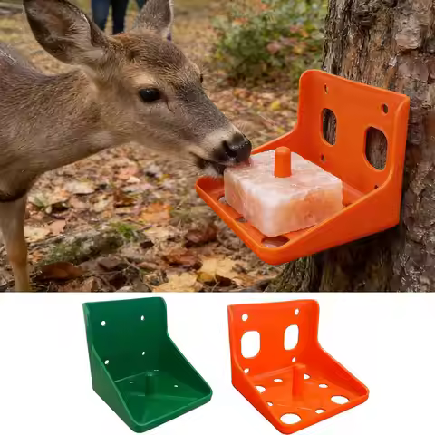 Salt Block Holder Mineral Container Livestock Salt Block Holder Goat Mineral Block Tray Cattle Sheep