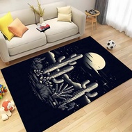 3D Cactus rugs, plant rugs, non-slip indoor floor mats for room sofa living room bedroom home decora
