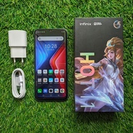 Handphone infinix hot 11 4/64gb fullset second seken bekas murah