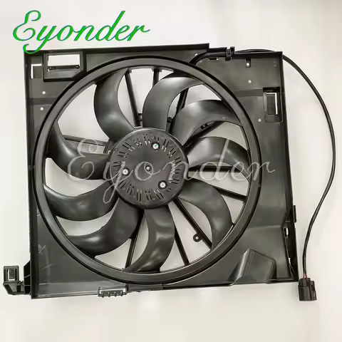 Cooling Radiator Fan with Motor for Jaguar XF XJ XK XKR XJR 3.0 XJ 11-17 XK 07-14 XF 09-15 C2D24144 