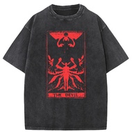 2025 NEW 2025Summer Men's Tshirt Devil Tarot Debiruman Devilman Crybaby Jnew23 BHAU