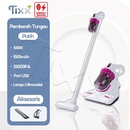 TIXX Vacuum Cleaner Kasur Dust Mite Vacuum Cleaner Penyedot debu Pembasmi Tungau 25000Pa Lampu UV
