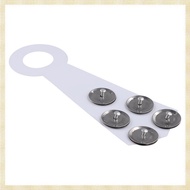 [1fnejakblh.ph] Drum Cymbal Bells Rings Cymbal Bells Accessories Drum Set Cymbal Bells for Drum Cymb
