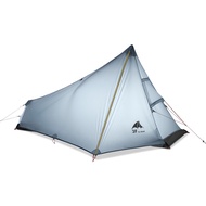 3F UL GEAR 740g Oudoor Ultralight Camping Tent 3 Season 1 Single Person Professional 15D Nylon Silic