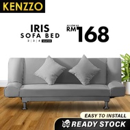 FREE SHIPPING !! KENZZO !!! IRIS Foldable Sofa Bed (2 Seater or 3 seater or 4seater) Sofa Bed Sofa