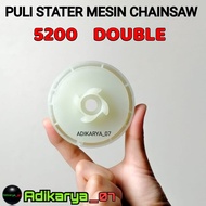 Pully stater poli engkol chainsaw senso sinso gergaji mesin kecil newwest motoyama 5200 5800