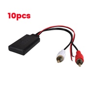 10Pcs Universal Car Audio USB Adapter Wireless Bluetooth Receiver Home Media AUX Bluetooth Audio Dev