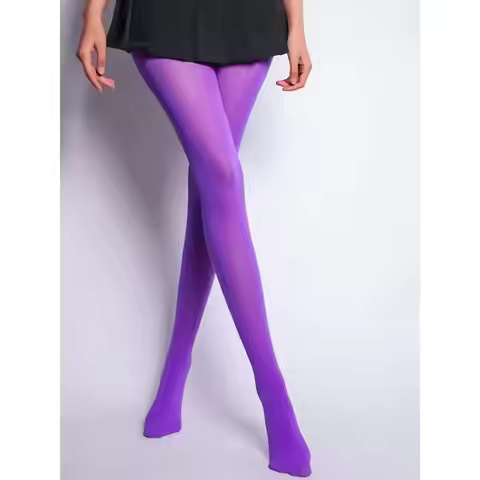 2pcs Plus Size Large Women Pantyhose 50- 95kg Candy Color Stockings Crotch Dance Socks Spring A80d V