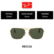 RAY-BAN CARAVAN | RB3136 181 | Global Fitting | Sunglasses | 58mm