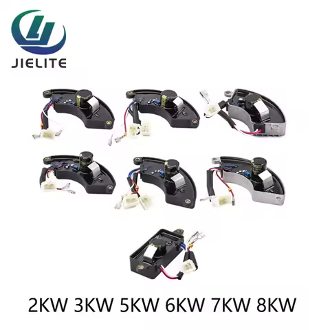 Generator Automatic Voltage Regulator Stabilizer Single2KW 3KW 5KW 6KW 6.5k 7KW 8KW AVR Three Phase 