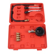 moon4 Engine Compression Gauge Tester 4 Adapters for M10 M14 0-300 PSI
