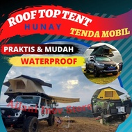 Tenda Mobil Camping Roof Top Tent Tenda Atap Atas Mobil Hunay - Fixed