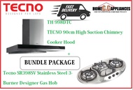 TECNO HOOD AND HOB FOR BUNDLE PACKAGE ( TH 998DTC &amp; SR 398SV ) / FREE EXPRESS DELIVERY