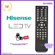 Hisense LED TV Remote Control EN-83801 TV Remote Hisense Replacement