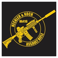 Heckler & Koch HK416 Series 3 Cutting Sticker