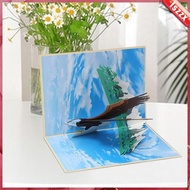 [Lszzx] Card Gifts 3D Popup Card for Fathers Day Children