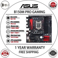 USED ASUS B150 PRO GAMING Intel i3 i5 i7 / 6 gen i5-6500 DDR4 RAM SupremeFx LGA1151 ATX