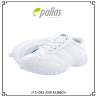 PALLAS JAZZ SECONDARY LACES WHITE SCHOOL SHOES 306-0170 | PALLAS Kasut Sekolah Putih 0170