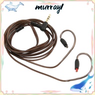 MURRAY Headphone Upgrade Cable, Plug and Play 3.9ft Replacement Earphone Cable, Enhanced Audio Sound