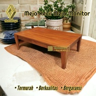 KAYU Small lesehan table 80 - 85 x 30 cm wooden monitor table coffee table