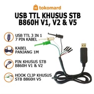 CS USB TTL untuk STB B860H V1, V2 dan STB V5 (3 IN 1) 7 Pin Kabel untuk Unlock & Root STB B860H Leng