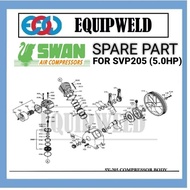 SPARE PART - SWAN PART 2000 FOR SVP-205 5.0HP AIR COMPRESSOR (ORIGINAL) SVP205