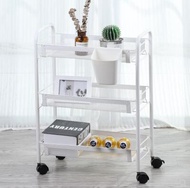 Shelf beauty salon trolley living room trolley bathroom kitchen multi-layer storage rack