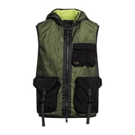 Armani Exchange  mesh-panel hoodie vest