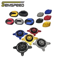SEMSPEED For Yamaha NVX155 Aerox155 NVX150 NVX125 AEROX125 Scooter Engine Cover Guard Side Stand Support Pad Cover Set P