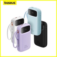 ❈ ▪ ▧ Baseus Qpow2 Power Bank 20000mAh 10000mAh PD Fast Charging Powerbank Built in Two Cables Port