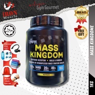 Muscle Kingdom Mass Kingdom Mass Gainer 2.2 LBS (1kg) - High Protein Muscle Mass Gainer.