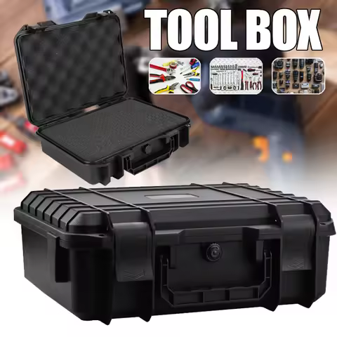 Tool Box ABS Plastic Equipment Case Toolbox for Mechanics Pelican Case Waterproof Hard Case Suitcase