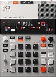 teenage engineering EP–133 K.O. II sampler, drum machine and sequencer with built-in microphone and 