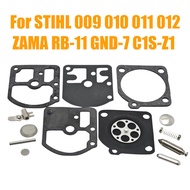 Carburetor Diaphragm Gasket Rebuild Repair Kit for 009 010 011 012 011AV & AVEO ZAMA RB-11 GND-7 C1S