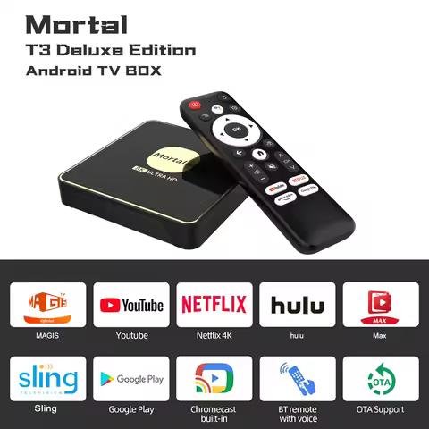 Android13 Smart TV Box Wifi6 Streaming Media Player 4K HDR10 Rockchip3528 4GB64GB Large Memory Bluet