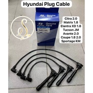 (100% ORIGINAL) HYUNDAI PLUG CABLE NAZA CITRA MATRIX COUPE TUCSON JM ELANTRA XD SPORTAGE KM 27501-23