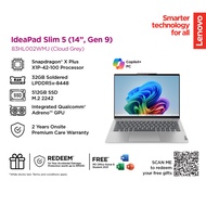 LENOVO IdeaPad Slim 5 14Q8X9 83HL002WMJ GREY LAPTOP (Snapdragon X Plus X1P-42-100 /32GB /512GB /14_W