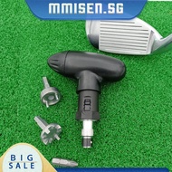 [mmisen.sg] Golf Shoe Cleats Ratchet Wrench Adjustable Golf Shoes Spike Wrench Golf Supplies