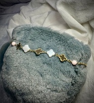 手鏈系列 - 幸運四葉草與粉澳寶手鏈