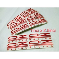 Stiker RIM OZ RACING