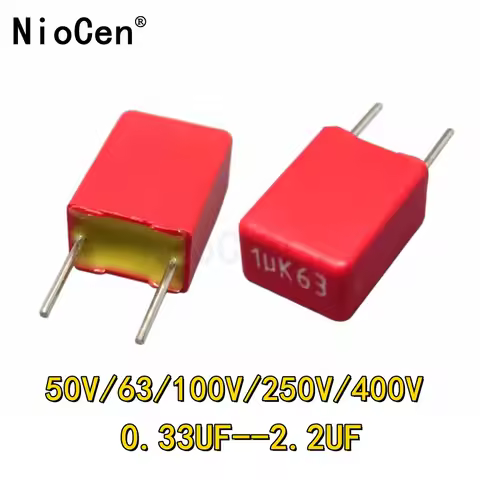 (2PCS) WIMA 5MM Film Capacitor 0.1UF 0.01UF 0.47UF 1UF 1.5UF 0.33UF 10UF 2.2UF 3.3UF 50V 63V 100V 25