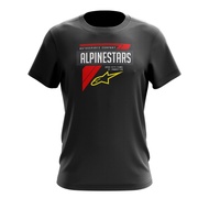 B28 BAJU MOTOR RIDE ALPAN LOGO DESIGN RACING SUPERBIKE RARE KAIN COTTON