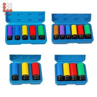 [Lovoski] Wheel socket set, 17mm, 19mm, 21mm metric fine socket set, socket set,