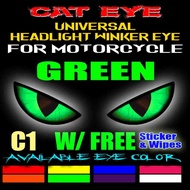 C1 Universal Winker Eye /Motorcycle/Ebike Motorcycle Sticker