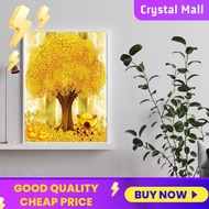 [Arrived within 3 days] Rhinestone Diamond Painting Money Tree Abstract Pattern DIY Handicraft Resin Mosaic Full Round Drill Picture 5D Wall Decor Art 40*50CM